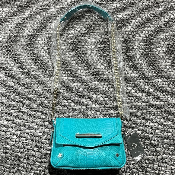 Danielle Nicole | Teal Peyton Shoulder Bag - Picture 3 of 16